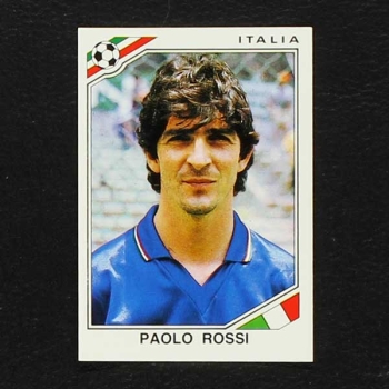 Mexico 86 No. 050 Panini sticker Paolo Rossi