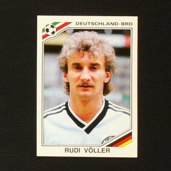 Mexico 86 No. 306 Panini sticker Rudi Völler