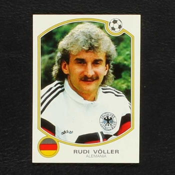 Rudi Völler Panini Sticker Futbol 92