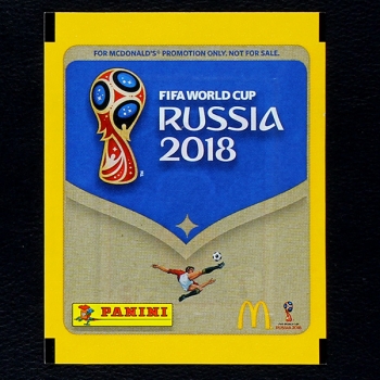 Russia 2018 Panini Sticker Tüte - Dänemark McDonalds Version