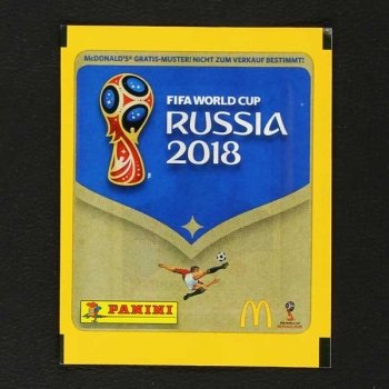 Russia 2018 McDonalds Panini Sticker Tüte Deutsche Variante
