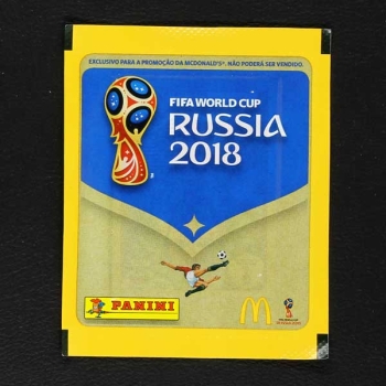 Russia 2018 McDonalds Panini Sticker Tüte Portugal Variante
