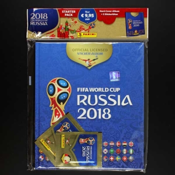 Russia 2018 Panini empty sticker album Hardtcover