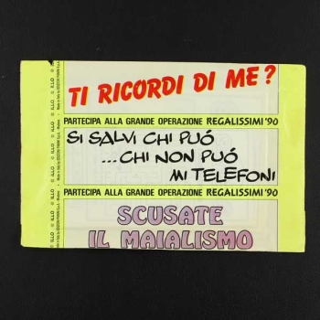 Mega Salvi Stickers Panini Sticker Tüte