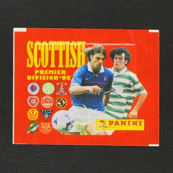 Scottish Premier Division 98 Panini Sticker Tüte