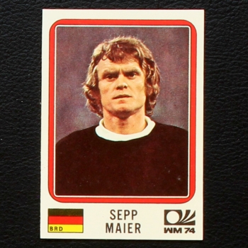 Sepp Maier Sticker No. 84 Panini - München 74