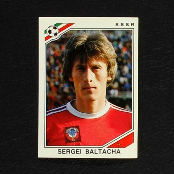 Mexico 86 Nr. 187 Panini Sticker Sergei Baltacha