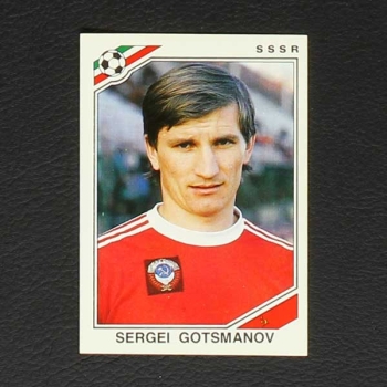 Mexico 86 No. 191 Panini sticker Sergei Gotsmanov