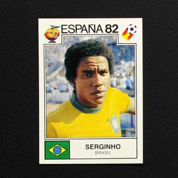 Espana 82 No. 378 Panini sticker Serginho