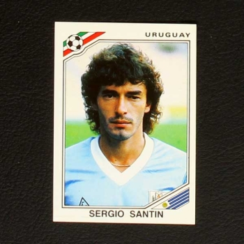 Mexico 86 No. 321 Panini sticker Sergio Santin