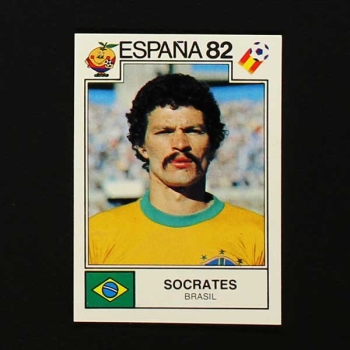Espana 82 No. 374 Panini sticker Socrates