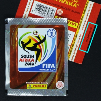 South Africa 2010 Panini bag Swiss Variant + Number