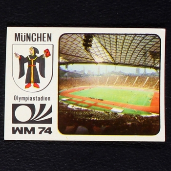 Olympia Stadion Sticker No. 71 Panini - München 74
