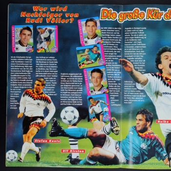 Euro 96 Stars und Action Ferrero Album komplett