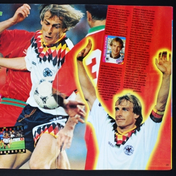 Euro 96 Stars und Action Ferrero Album komplett