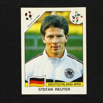 Italia 90 Nr. 257 Panini Sticker Stefan Reuter