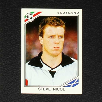 Mexico 86 No. 335 Panini sticker Steve Nicol
