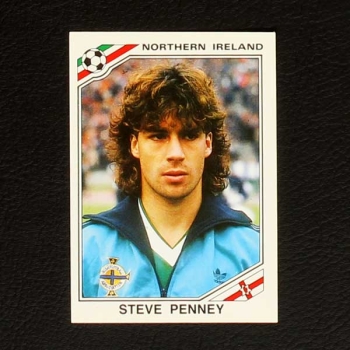 Mexico 86 No. 285 Panini sticker Steve Penney