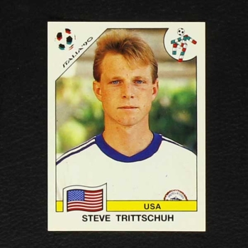 Italia 90 Nr. 102 Panini Sticker Steve Trittschuh