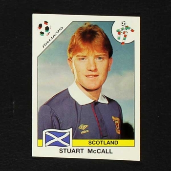 Italia 90 No. 224 Panini sticker Stuard McCall