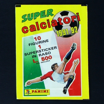Super Calciatori 1991 Panini Sticker Tüte