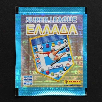 Super League 2014 Panini sticker bag greece