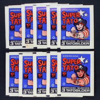 Super Täto 1966 Americana Tatoo Tüten 10x