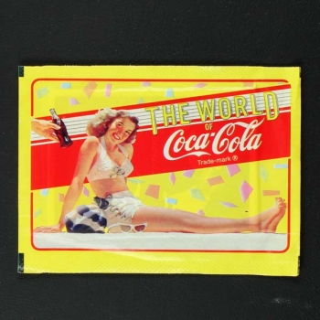 The World Of Coca Cola Panini sticker bag