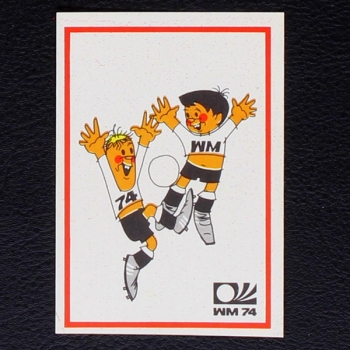 Tip und Tap Sticker Nr. 61 Panini - München 74