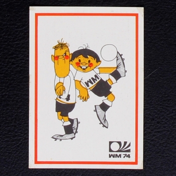 Tip und Tap Sticker Nr. 64 Panini - München 74
