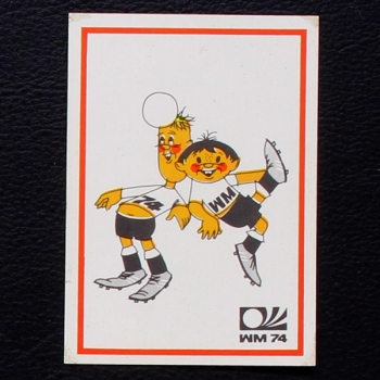 Tip und Tap Sticker Nr. 65 Panini - München 74