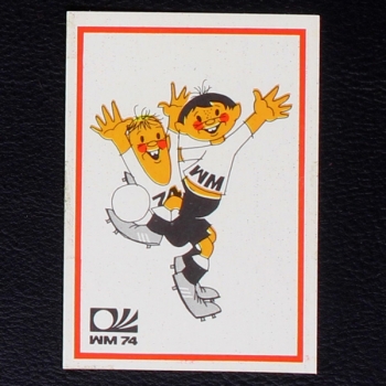 Tip und Tap Sticker Nr. 68 Panini - München 74