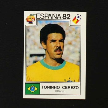 Espana 82 Nr. 373 Panini Sticker Toninho Cerezo