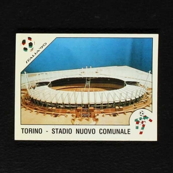 Italia 90 No. 018 Panini sticker Torino - Stadio Nuovo Comunale