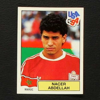 USA 94 Nr. 308 Panini Sticker Abdellah