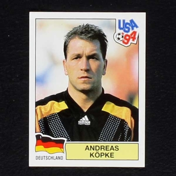 USA 94 Nr. 148 Panini Sticker Andreas Köpke