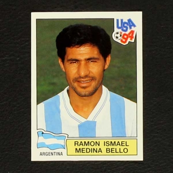 USA 94 Nr. 222 Panini Sticker Ramon Ismael Medina Bello