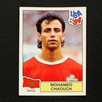 USA 94 Nr. 315 Panini Sticker Chaouch