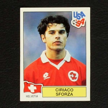 USA 94 Nr. 025 Panini Sticker Ciriaco Sforza