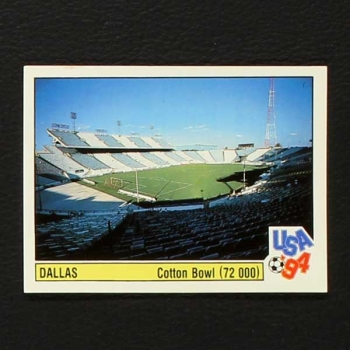 USA 94 No. 011 Panini sticker Dallas Cotton Bowl