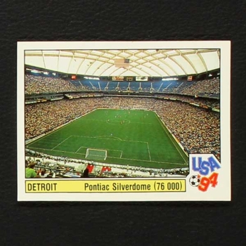 USA 94 No. 008 Panini sticker Detroid Pontiac Silverdome