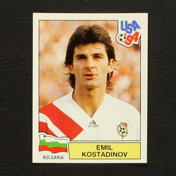 USA 94 No. 257 Panini sticker Emil Kostadinov