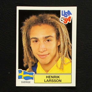 USA 94 No. 128 Panini sticker Henrik Larsson