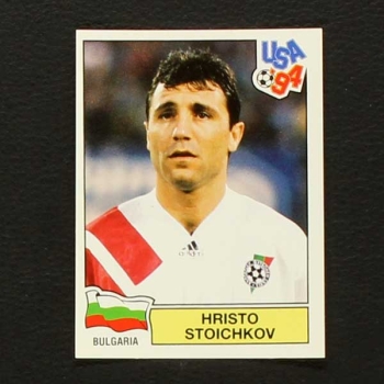 USA 94 Nr. 255 Panini Sticker Hristo Stoichkov