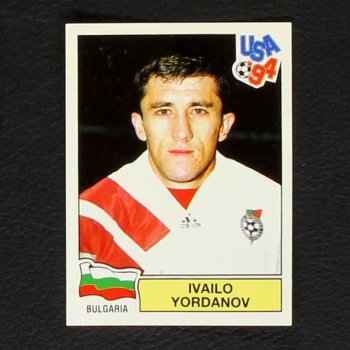 USA 94 Nr. 260 Panini Sticker Ivailo Yordanov