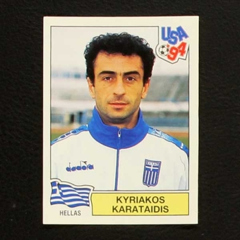 USA 94 Nr. 230 Panini Sticker Kyriakos Karataidis