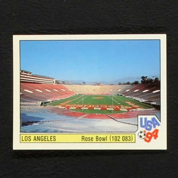 USA 94 Nr. 015 Panini Sticker Los Angeles Rose Bowl