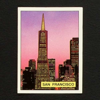 USA 94 No. 001 Panini sticker San Francisco