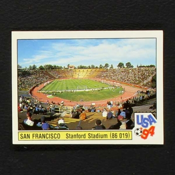 USA 94 Nr. 014 Panini Sticker San Fransico Stanford Stadium