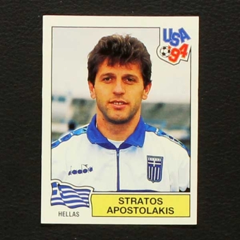 USA 94 Nr. 225 Panini Sticker Stratos Apostolakis